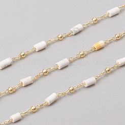 Catenine Howlite naturali fatti a mano&nbsp;CHC-E021-01G