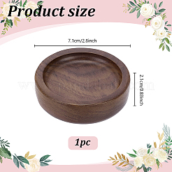 Placas de joyería de madera&nbsp;ODIS-WH0177-004