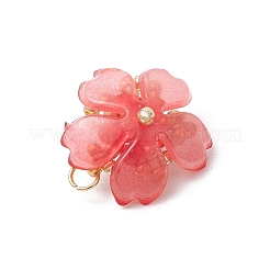 Handgefertigte Sakura-Anhänger aus Glasperlen&nbsp;PALLOY-MZ00763-04