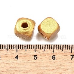 Perle di legno verniciate a spruzzo&nbsp;WOOD-P021-01C-M