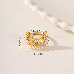 Anelli regolabili in ottone lunare&nbsp;VH8579-1