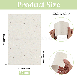 Carte de voeux en papier écologique&nbsp;DIY-WH20002-619A-05