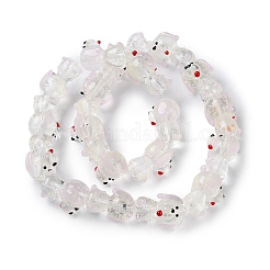 Leuchtende handgefertigte Bunte Malerei-Perlenstränge&nbsp;LAMP-Z007-03A