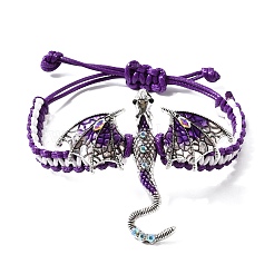 Gliederarmbänder aus Pterosaurier-Legierung&nbsp;BJEW-A165-01A