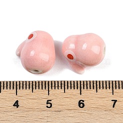 Abalorios de porcelana hechas a mano&nbsp;LS-PORC-R003-04B