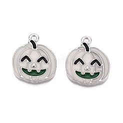 Halloween-Thema Rack-Beschichtung leuchtende Legierung Emaille Anhänger&nbsp;ENAM-N056-229P