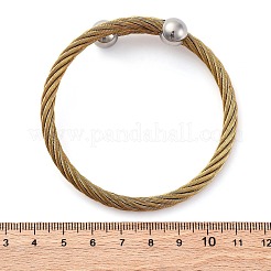 Bracciali con coppia in acciaio inossidabile 304 per donna&nbsp;BJEW-P310-19GP
