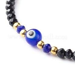 Set di bracciali regolabili con perline intrecciate in filo di nylon&nbsp;BJEW-JB06441