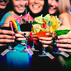 50pcs breloques en verre à vin en acrylique&nbsp;DIY-FG0010-37