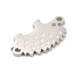 Conector de acero inoxidable 304 resistente al deslustre con configuraciones de rhinestone&nbsp;STAS-G295-38P