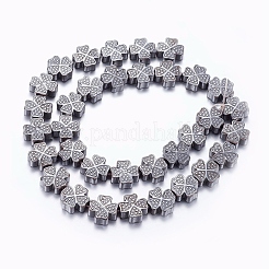 Non magnetici perle ematite sintetico fili&nbsp;G-P338-11A-12mm