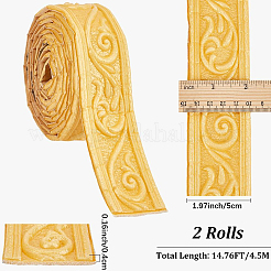 2 Stück 3D-Fußleiste mit Blumenmuster aus XPE&nbsp;DIY-CP0001-38B
