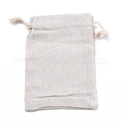 Sacchetti portaoggetti in panno di cotone natalizio&nbsp;LS-ABAG-M004-02P