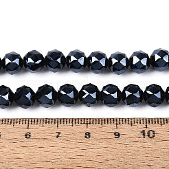 Hilos de cuentas redondas de vidrio opaco&nbsp;EGLA-T029-8mm-12A-01