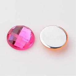 Nachahmung taiwan acryl strass flach zurück cabochons&nbsp;GACR-D002-10mm-M