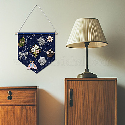 Panneau en polyester suspendu au mur de porte de flèche pour le festival&nbsp;DIY-WH0615-005