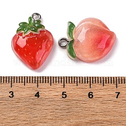 Pendenti in resina opaca thmem di frutta&nbsp;CRES-M038-13