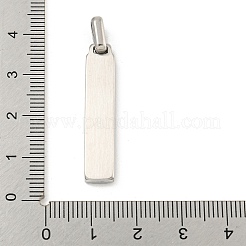 Pendentifs en acier inoxydable 304 anti-ternissement&nbsp;STAS-F307-13P
