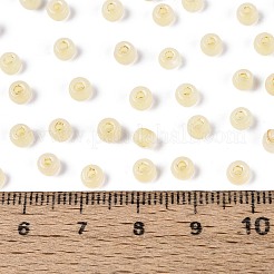 6/0 transparente Innenfarben Glas Saatperlen&nbsp;SEED-N008-08N