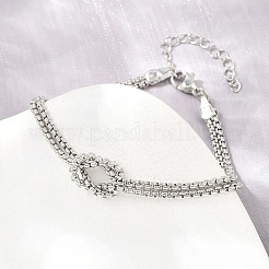 Armbänder aus Messing mit Kastenkettenknoten&nbsp;KK-CBA68DA-17B-P