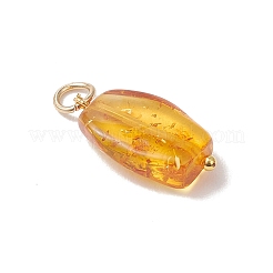 Pendentifs en ambre naturel à dégradé de couleurs&nbsp;PALLOY-JF04987