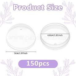 Capsules d'œufs rondes en plastique pour distributeur automatique&nbsp;AJEW-WH0609-530A