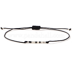 2 Stück minimalistisches Armband aus geflochtenen Glasperlen&nbsp;VR4504-1