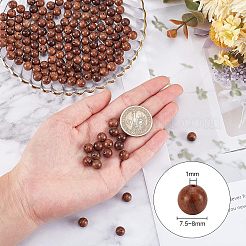 Des perles en bois naturel&nbsp;WOOD-OC0001-07A