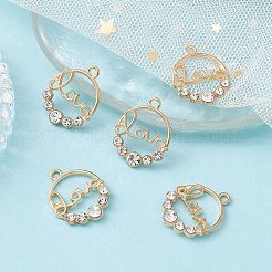 Ciondoli in lega strass di cristallo&nbsp;FIND-YW0001-99