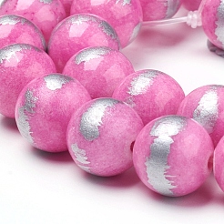 Abalorios de jade natural de mashan hebras&nbsp;G-G833-12mm-04
