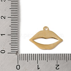 Anhänger aus 304 Edelstahl&nbsp;STAS-L022-307G