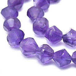 Natürlichen Amethyst Perlen Stränge&nbsp;G-F715-016