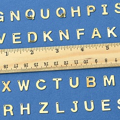 104 stücke 26 arten brief a ~ z 304 edelstahl alphabet brief charms&nbsp;STAS-FS0001-66