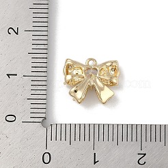 Ciondoli in ottone zirconi chiari micro pavé&nbsp;KK-Z065-04G