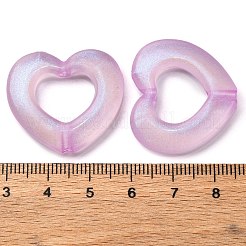 Leuchtende transparente Acrylperlen&nbsp;MACR-D024-19E