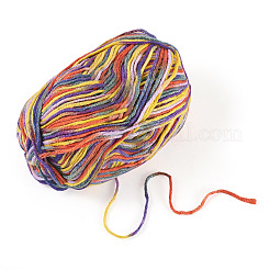 Hilo de tejer de fibras de poliéster&nbsp;DIY-TADJ0002-005M