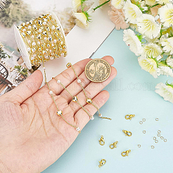 DIY-Set zur Herstellung einer Halskette aus Herz- und Kunstperlen&nbsp;DIY-BC0004-73