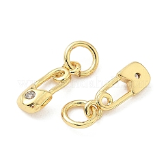Pendentifs en laiton zircon cubique pavé&nbsp;KK-Z120-46G