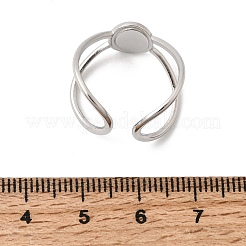 Ringkomponenten aus Edelstahl 304&nbsp;RJEW-P188-01A-P