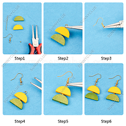 Diy kits para hacer aretes&nbsp;DIY-SC0011-32G