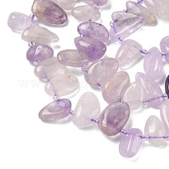 Natürlichen Amethyst Perlen Stränge&nbsp;G-P604-A09-01