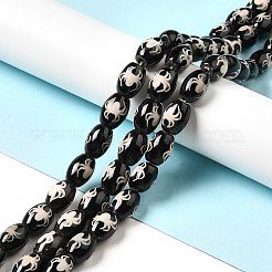 Stile tibetano perline dzi fili&nbsp;G-F726-A10