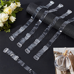 10 Paar rutschfeste TPU-BH-Träger&nbsp;DIY-CY0003-13A