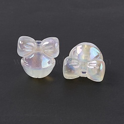 Placcatura uv perline acriliche iridescenti arcobaleno&nbsp;PACR-M003-07E