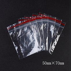 Wiederverschließbare Kunststoffverpackungsbeutel&nbsp;OPP-G001-E-5x7cm