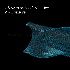 Ruban d'organza en polyester couleur arc-en-ciel&nbsp;OCOR-WH0082-118D