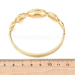 Bracciali incernierati in acciaio inossidabile 304 per donna&nbsp;BJEW-F527-03G