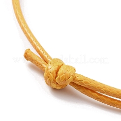 5 cordon en polyester ciré coréen écologiques&nbsp;AJEW-JB01200-03