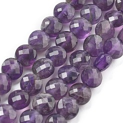Natürlichen Amethyst Perlen Stränge&nbsp;G-C179-A05-02