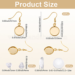 Kits de fabrication de boucles d'oreilles bricolage&nbsp;STAS-SP0001-97B